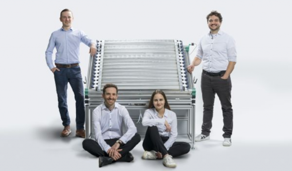 Photoreaktorpanel zur Wasserstoffproduktion