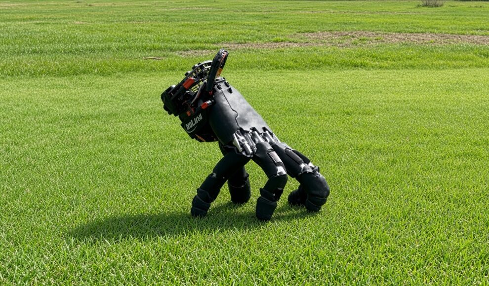 Roboterhand aus Zürich läuft auf ihren eigenen Fingern