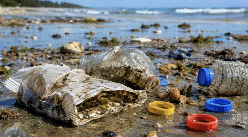 Lebensmittelverpackungen-dominieren-Plastikm-ll-im-Meer
