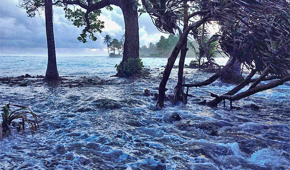Steigender Meeresspiegel verschluckte bereits acht Inseln
