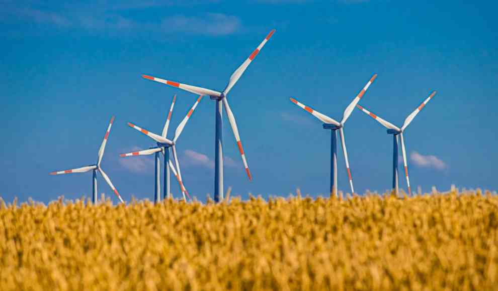 Windkraftwerke in Deutschland