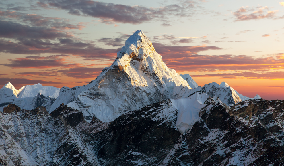 Schneemessung auf dem Mount Everest 