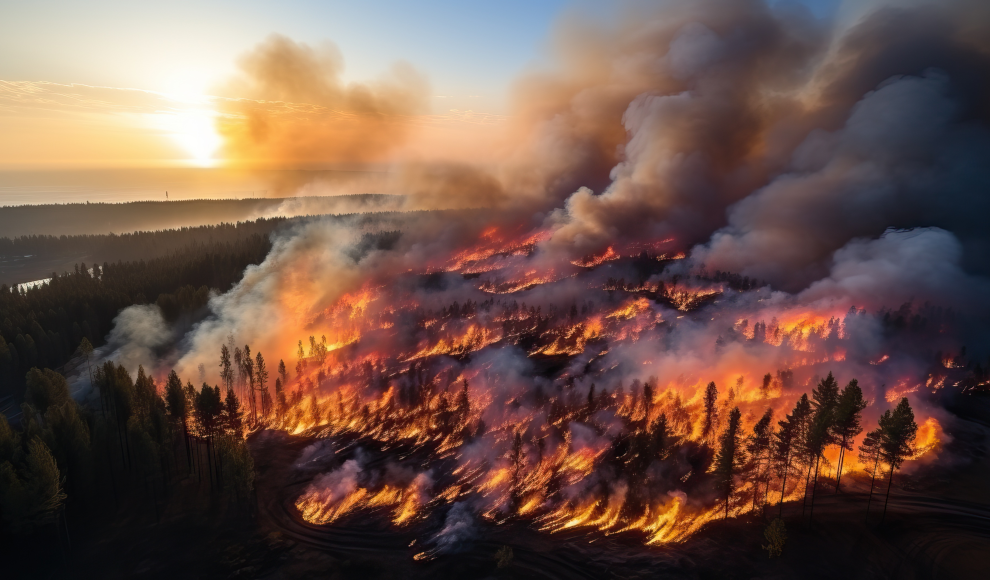 Landschafts- und Waldbrände belasten Milliarden Menschen