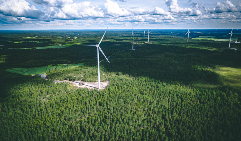 Windkraftanlagen in Finnland
