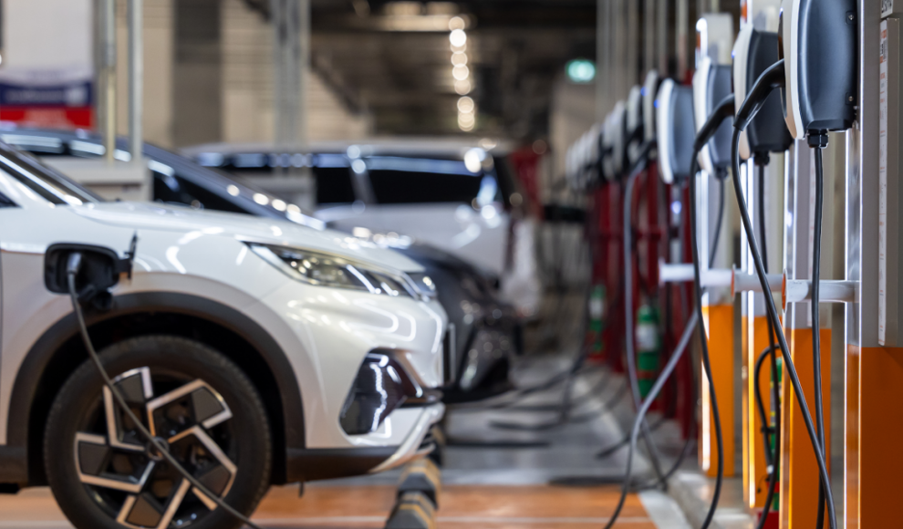 Hohe Feinstaubbelastung bei Ladesäule für Elektroautos
