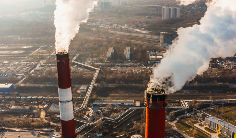 Kohlekraftwerke emittiert CO₂