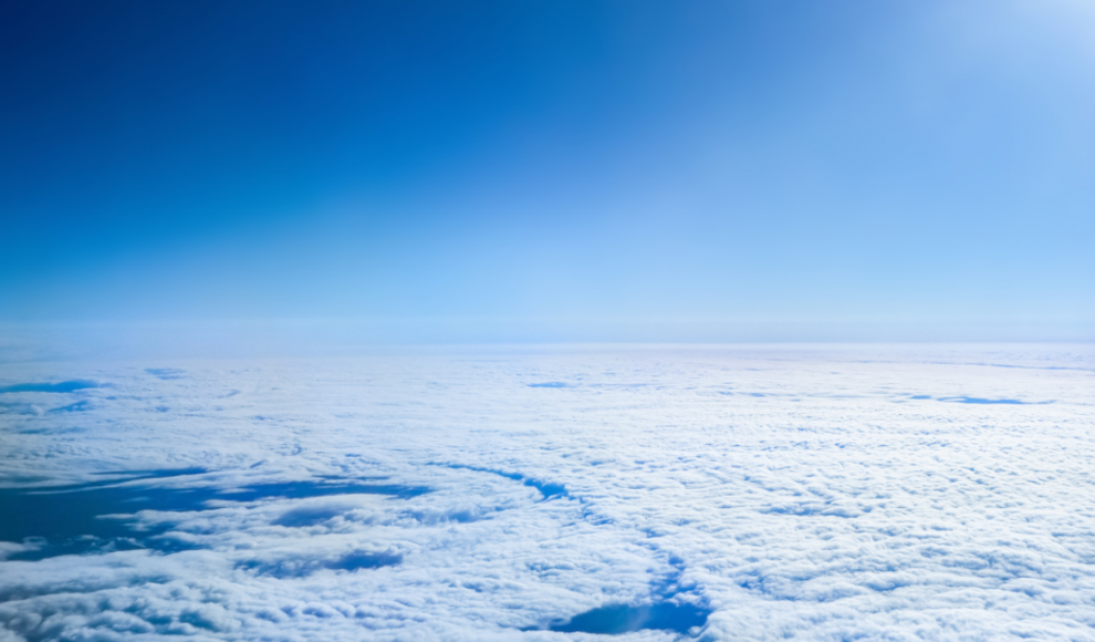 Tropopause, die kälteste Schicht der Erdatmosphäre