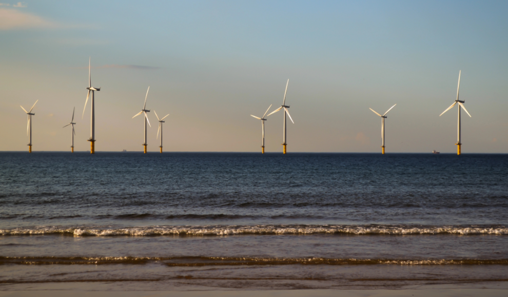 Windpark in der Nordsee