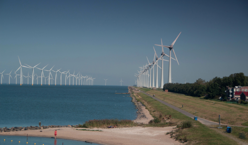 Windpark in der Nordsee