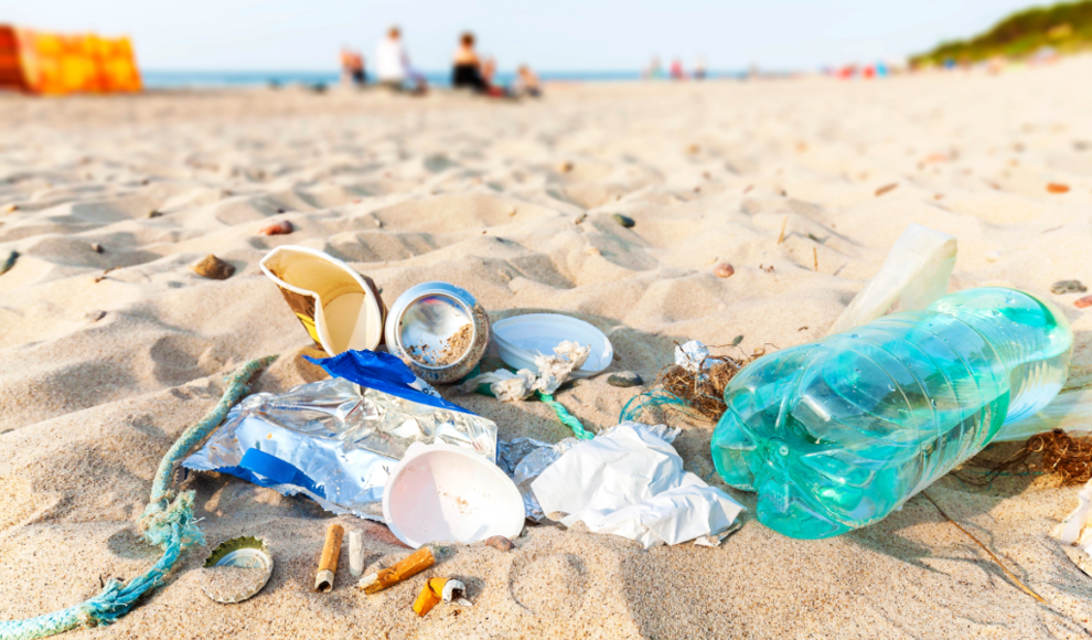 Plastikmüll an der Ostsee
