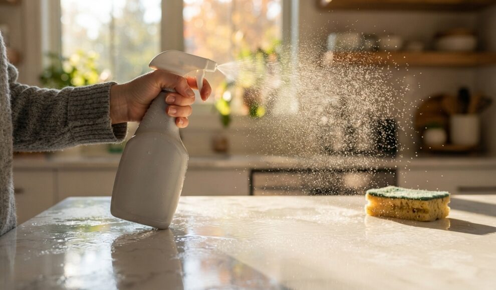Duftende Putzmittel füllen die Wohnung mit Milliarden Nanopartikeln