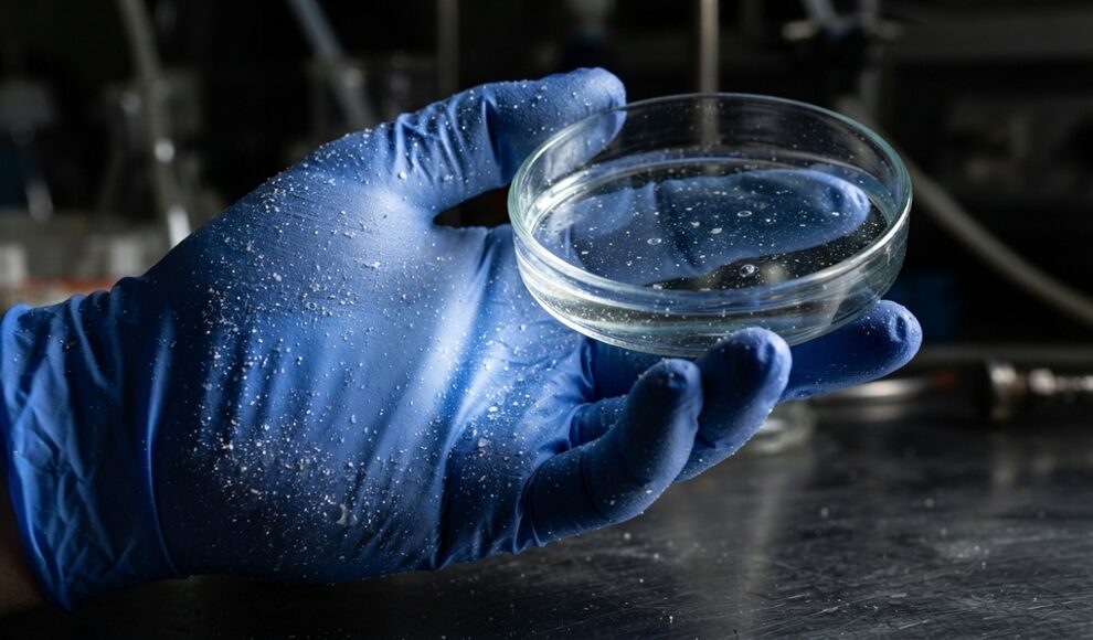 Laborhandschuhe verfälschen offenbar Messungen von Mikroplastik