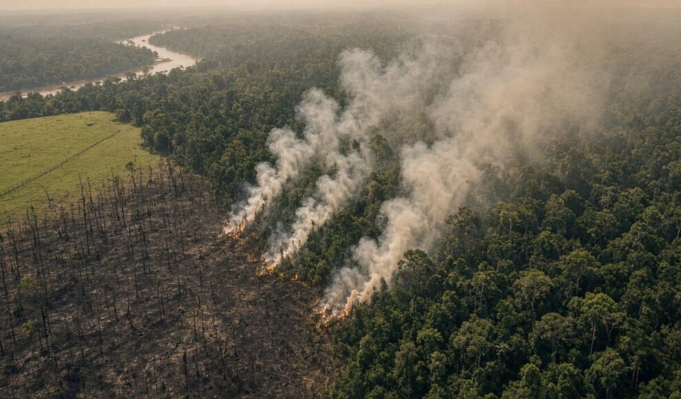 Brände verwandeln den Amazonas in eine CO2-Quelle